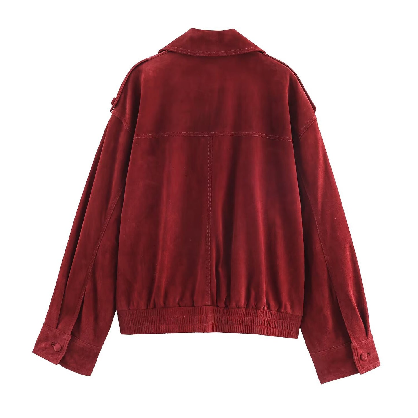 New Women's Fashion Casual Suede Jacket Coat