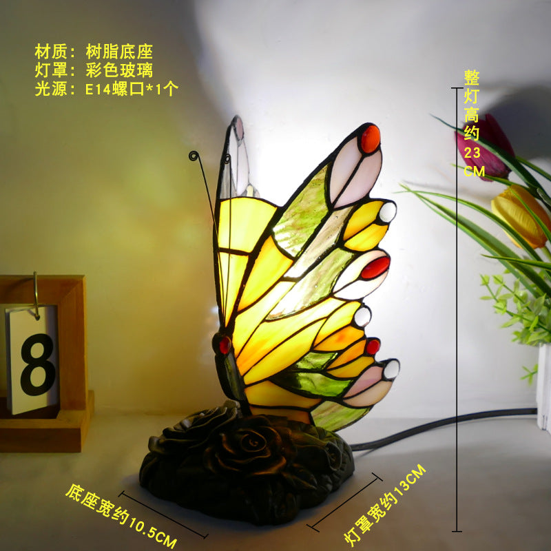 Creative Butterfly LED Night Light for Bedroom, Warm Desk Lamp for Feeding, Classic Decorative Table Lamp for Home