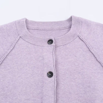 Women's Fashion Casual Short Knit Jacket