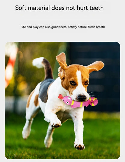 Toy New Product Latex Tongue Squeezing Lizard Crocodile Squeezing and Making Sounds Funny and Soothing Dog Toys