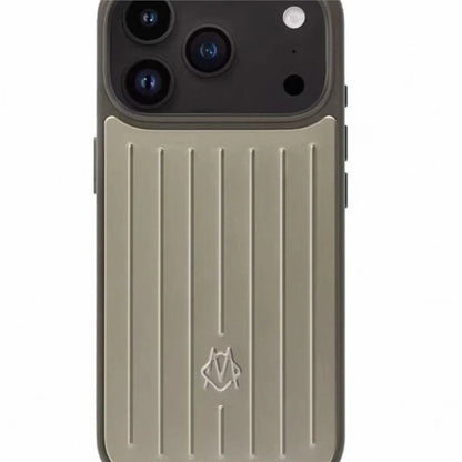 Suitable for Apple aluminum alloy luggage phone case anti drop protective cover