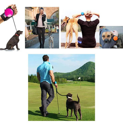 Adjustable Handsfree Wrist Retractable Dog Leash Pet Traction Rope 3M Terrier Leash Belt Wrist Strap Running Jogging Dog Product