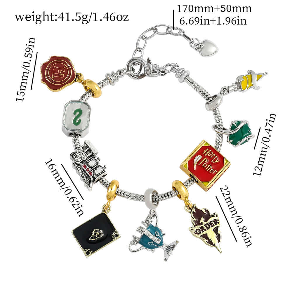 Cross-border Anime SpongeBob SquarePants DIY Beaded Bracelet with Loose Beads for Customizable Jewelry Accessories